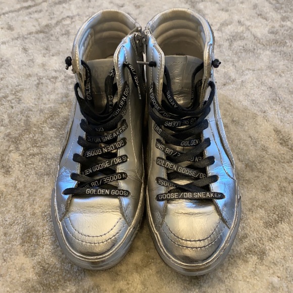Golden Goose High Top Silver Limited Edition - Picture 2 of 6